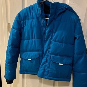 All in Motion Navy and Blue Water-Resistant Jacket